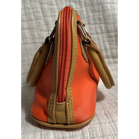 Giani Bernini Coral & Tan Mini Purse - Picture 3 of 10